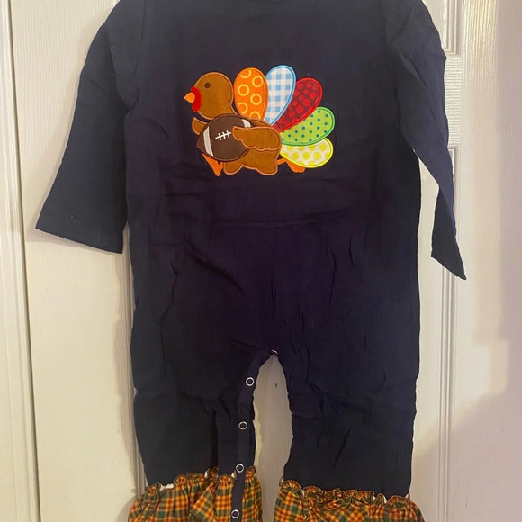 New Boutique Fall Romper - Picture 8 of 16